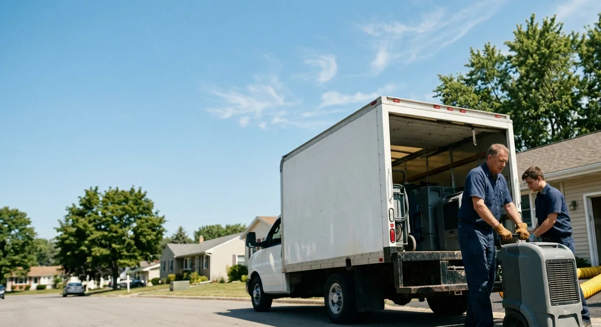 Water Damage Cleanup in Burghill, OH near me